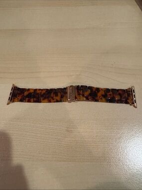 SOLACE Tortoiseshell Resin Bracelet Band - Brown